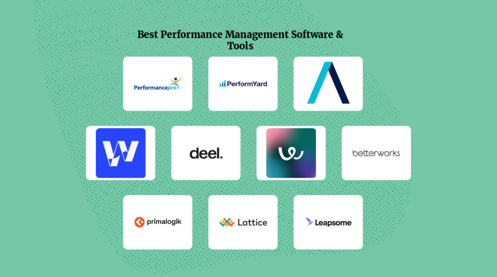 Best Best Performance Management Software &amp; Tools logos 56993